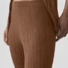 Spodnie High-Waist z prostymi nogawkami „Sunlit” – kolor „Sun Kissed Brown”