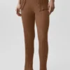 Spodnie High-Waist z prostymi nogawkami „Sunlit” – kolor „Sun Kissed Brown”
