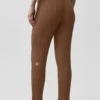Spodnie High-Waist z prostymi nogawkami „Sunlit” – kolor „Sun Kissed Brown”
