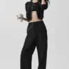 Spodnie Pursuit High-Waist (krój regular) – czarne