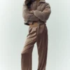 Spodnie Silk Luminous (długie) – kolor Alpine Cocoa
