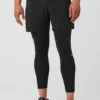 Spodnie Stability 2 w 1 – Black/Black