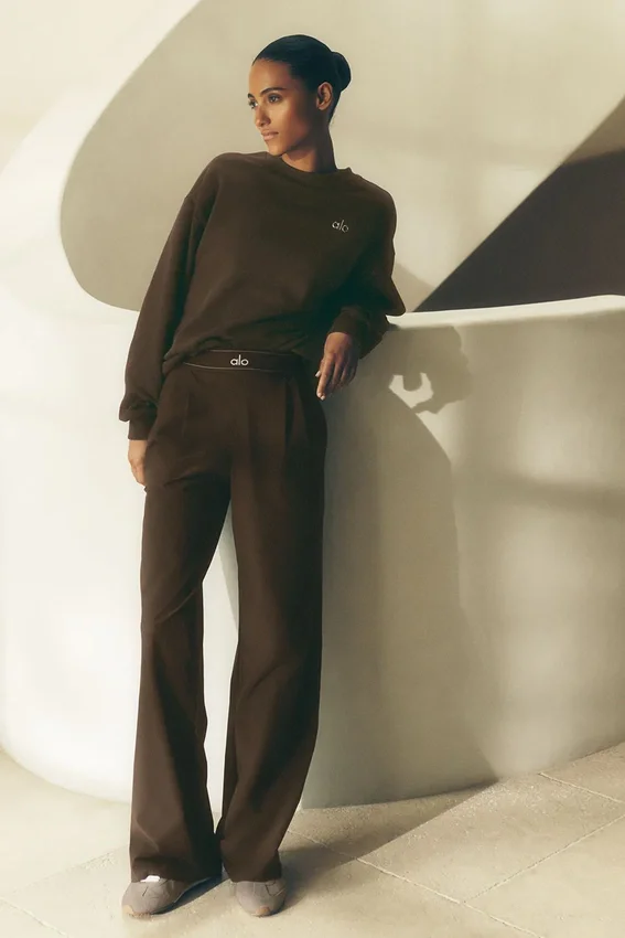 Spodnie Suit Up (Regular) – Espresso