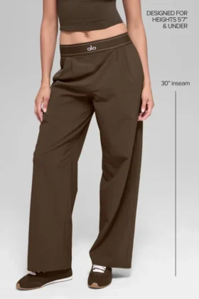 Spodnie Suit Up (Regular) – Espresso