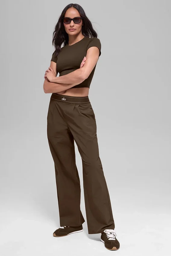 Spodnie Suit Up (Regular) – Espresso