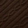 Spodnie Winter Bliss z dzianiny warkoczowej – kolor espresso