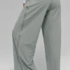 Spodnie z szerokimi nogawkami Breezy (długie) – Lunar Grey