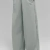 Spodnie z szerokimi nogawkami Breezy (długie) – Lunar Grey
