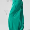 Spodnie z szerokimi nogawkami Breezy (długie) – Spruce Green