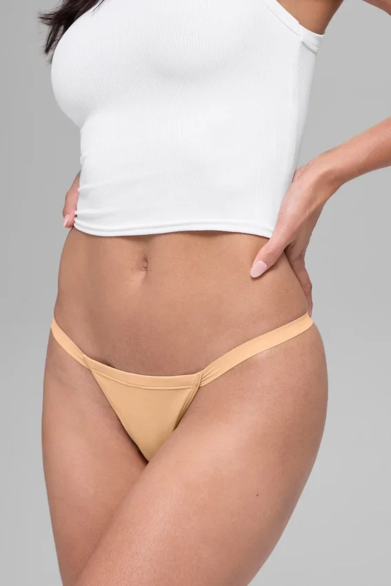 Stringi Airbrush Invisible String – kolor szampański