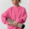 Swetr Accolade z okrągłym dekoltem – kolor „Paradise Pink”