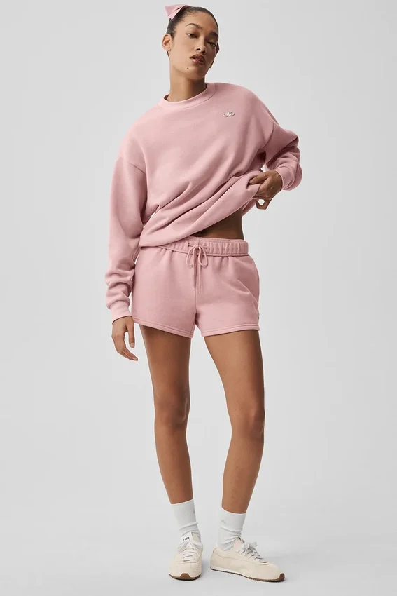 Swetr Accolade z okrągłym dekoltem – Vintage Pink
