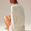 Swetr Cashmere Embrace – kolor kości słoniowej