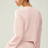 Swetr Cashmere Embrace – matowy róż