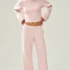 Swetr Cashmere Embrace – matowy róż