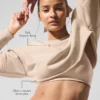 Swetr Extreme Cropped – Macadamia