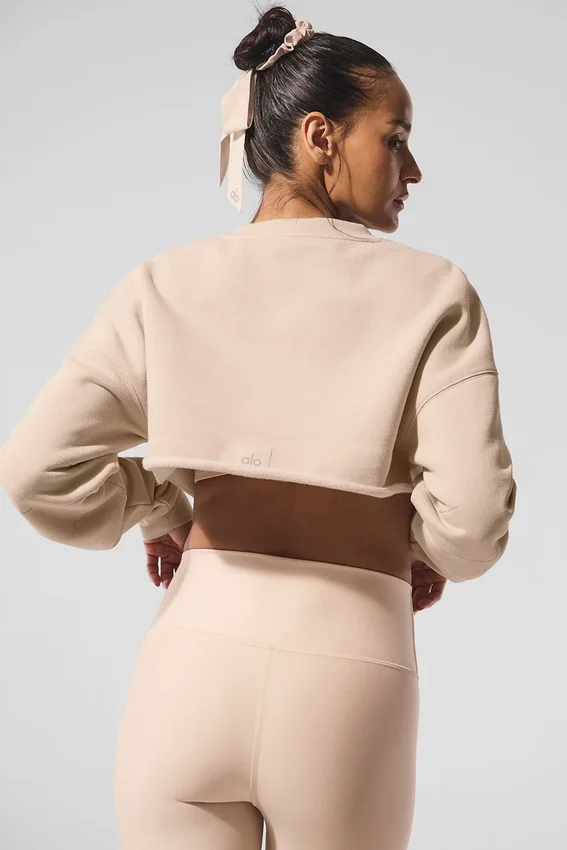 Swetr Extreme Cropped – Macadamia