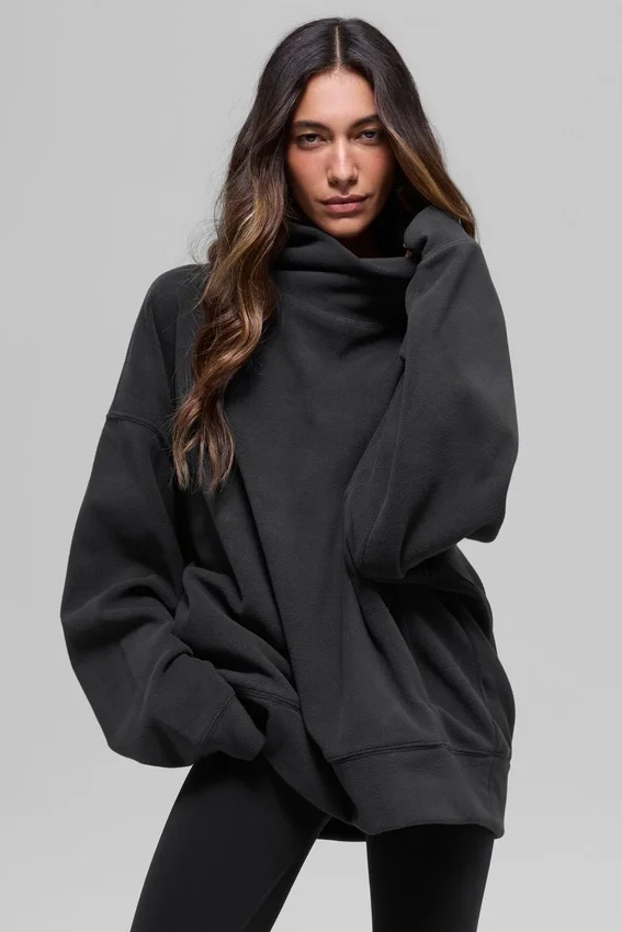 Swetr Polar Fleece Hazy – czarny
