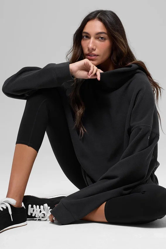 Swetr Polar Fleece Hazy – czarny