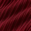 Szorty z dzianiny typu sweter High-Waist „Sunlit” – kolor Summer Romance Red