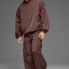 Swetr z kapturem Axis – Brownstone