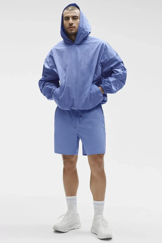 Swetr z kapturem Axis – Provence Blue