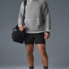 Swetr z kapturem Sports Club – kolor Athletic Heather Grey