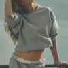 Swetr z okrągłym dekoltem Accolade – Athletic Heather Grey