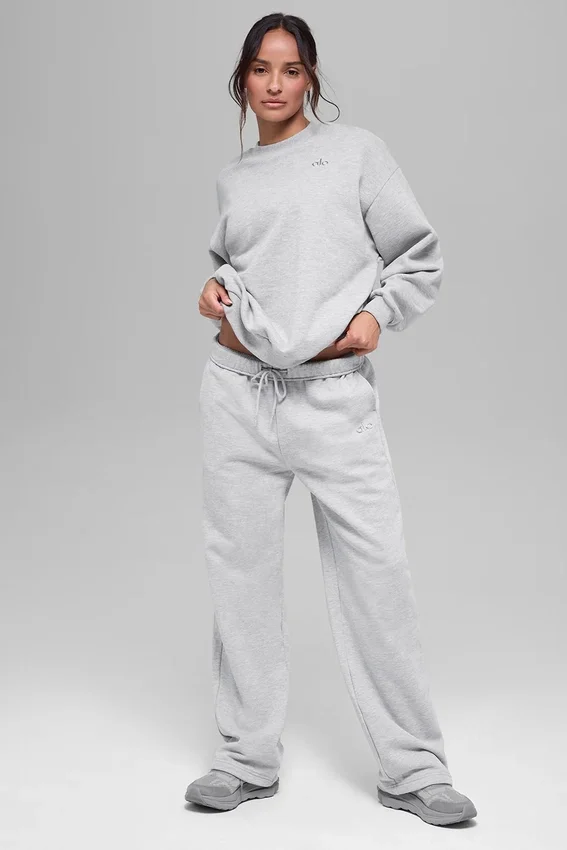 Swetr z okrągłym dekoltem Accolade – Athletic Heather Grey