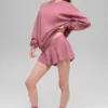 Swetr z okrągłym dekoltem Accolade – kolor Pink Wild Rose