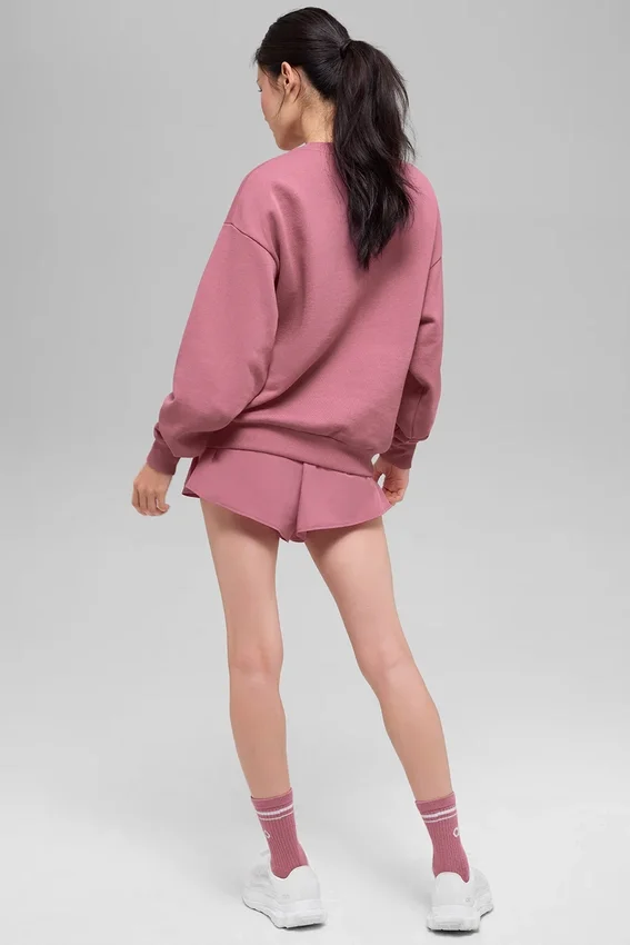 Swetr z okrągłym dekoltem Accolade – kolor Pink Wild Rose