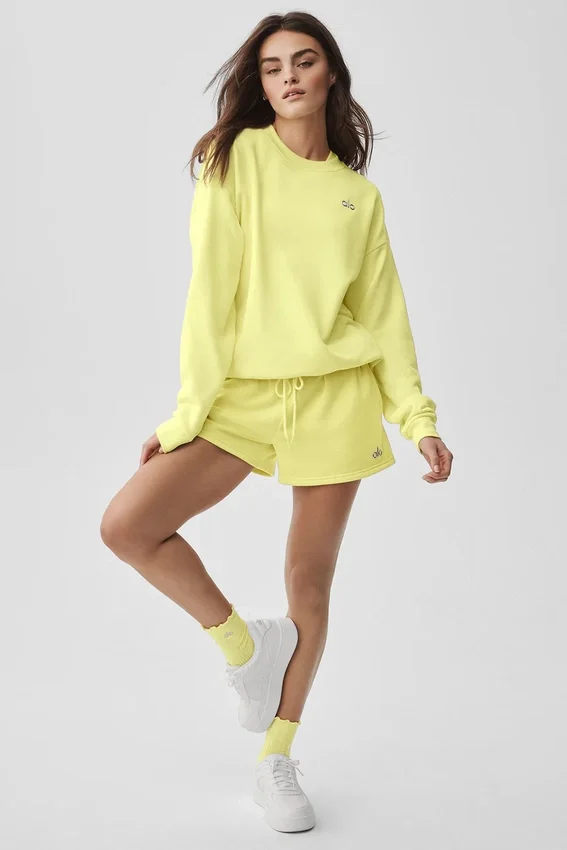 Swetr z okrągłym dekoltem Accolade – kolor „Sunshine”