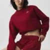 Swetr z okrągłym dekoltem Accolade – Summer Romance Red