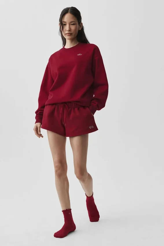 Swetr z okrągłym dekoltem Accolade – Summer Romance Red