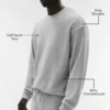 Swetr z okrągłym dekoltem Chill – Athletic Heather Grey