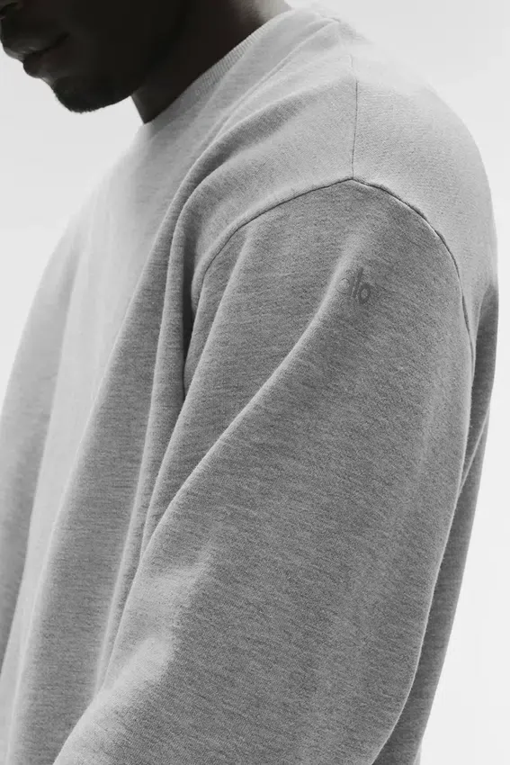 Swetr z okrągłym dekoltem Chill – Athletic Heather Grey