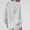 Swetr z okrągłym dekoltem Make Waves – Athletic Heather Grey Tonal