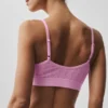 Swetr z wzorem pointelle Biustonosz „Be Mine” – Candy Heart Pink
