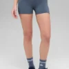 Szorty Alo Softsculpt High-Waist Precision, 3" – kolor Bluestone