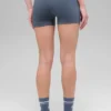 Szorty Alo Softsculpt High-Waist Precision, 3" – kolor Bluestone