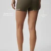 Szorty Alo Softsculpt High-Waist Precision, 3" – kolor drzewa oliwnego