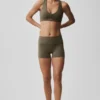 Szorty Alo Softsculpt High-Waist Precision, 3" – kolor drzewa oliwnego