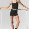 Szorty Alo Softsculpt Precision High-Waist, 3" – czarne