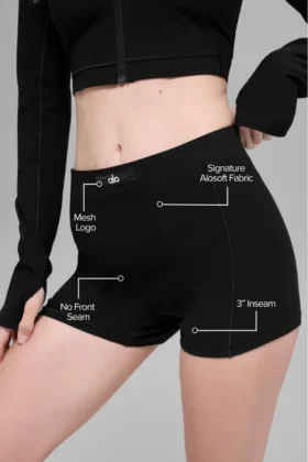 Szorty Alosoft Sincere Micro – czarne