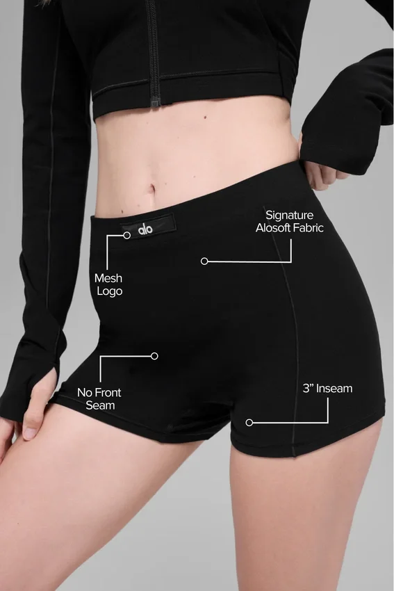 Szorty Alosoft Sincere Micro – czarne