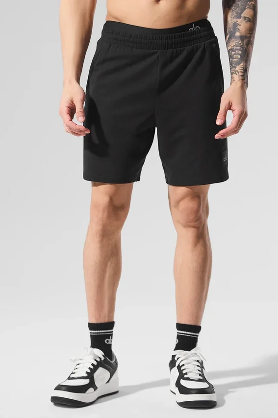 Szorty do biegania „Double Take” 7" – Black
