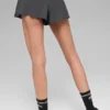 Szorty do biegania V-Cute – antracyt