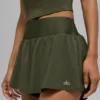 Szorty do biegania Victory – Green Olive