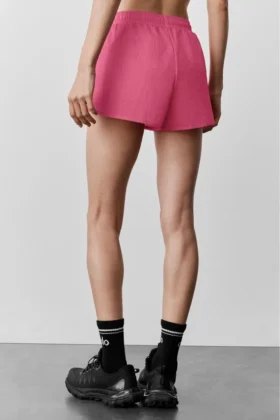 Szorty Go Time o średnim stanie – kolor Paradise Pink