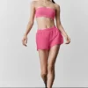 Szorty Go Time o średnim stanie – kolor Paradise Pink